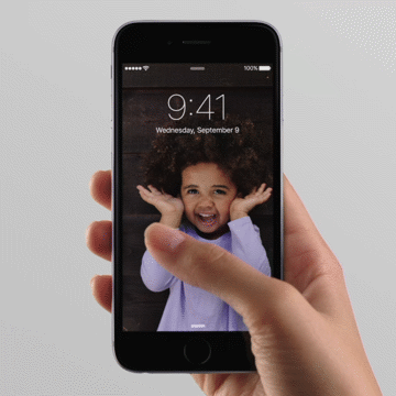 Live photos on the iPhone 6s